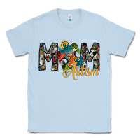 Dusty Blue mom autism Classic Tee - SublimationCraftShop