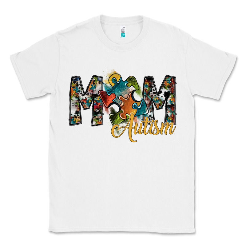 Mom Autism Classic Tee by SublimationCraftShop | Teevron