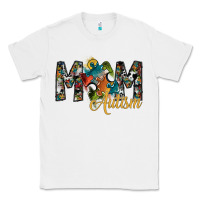 White mom autism Classic Tee - SublimationCraftShop