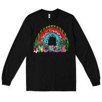 Black nurse Long Sleeve Tee - SublimationCraftShop