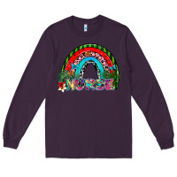 Plum nurse Long Sleeve Tee - SublimationCraftShop