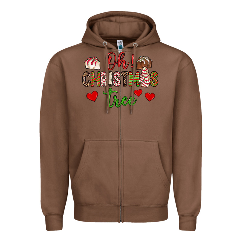 Oh Christmas Tree Zipper Hoodie by JahusDesignShop | Teevron