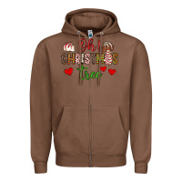 Chestnut oh christmas tree Zipper Hoodie - JahusDesignShop
