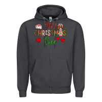 Smoke oh christmas tree Zipper Hoodie - JahusDesignShop