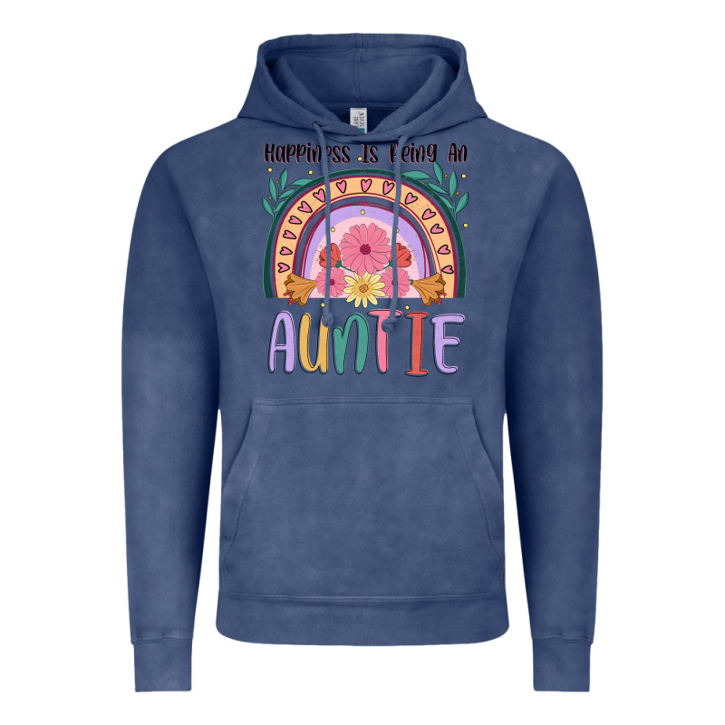 Happiness Is Being An Auntie Vintage Hoodie by JahusDesignShop | Teevron