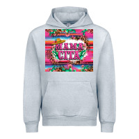Heather Grey mama cita cactus serape Urban Hoodie - LillyAllenDesigns
