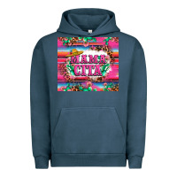 Pigment Midnight Navy mama cita cactus serape Urban Hoodie - LillyAllenDesigns