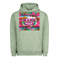 Pigment Oil Green mama cita cactus serape Urban Hoodie - LillyAllenDesigns
