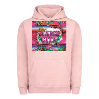 Pigment Salmon mama cita cactus serape Urban Hoodie - LillyAllenDesigns