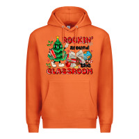 Carrot rockin around the classroom Premium Hoodie - MaliasSmallBusiness