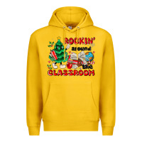 Lemon rockin around the classroom Premium Hoodie - MaliasSmallBusiness