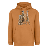 Meerkat 3 meerkat Heavyweight Hoodie - LillyAllenDesigns