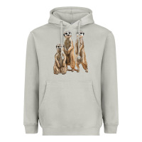 Moon Dust 3 meerkat Heavyweight Hoodie - LillyAllenDesigns