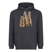 Smoke 3 meerkat Heavyweight Hoodie - LillyAllenDesigns