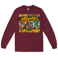 Burgundy mama tumbler Long Sleeve Tee - HRA Design Shop