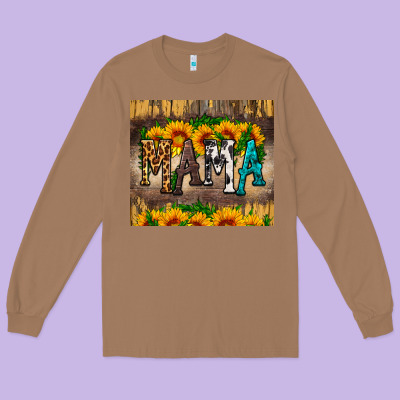 Mama Tumbler Long Sleeve Tee Designed By Hra Design Shop