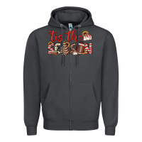 Smoke tis the season american football little debbie tree cakes Zipper Hoodie - JahusDesignShop
