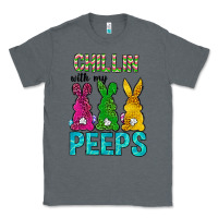 Charcoal Heather Chillin with my peeps Ester Day Classic Tee - Neo Western