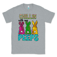 Heather Grey Chillin with my peeps Ester Day Classic Tee - Neo Western