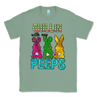 Sage Chillin with my peeps Ester Day Classic Tee - Neo Western