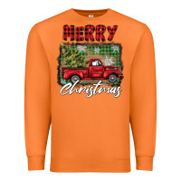 Carrot merry christmas truck Premium Sweatshirt - BarkalooDesign