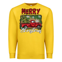 Lemon merry christmas truck Premium Sweatshirt - BarkalooDesign