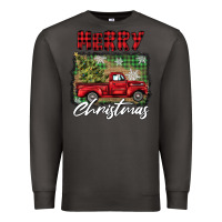 Smoke merry christmas truck Premium Sweatshirt - BarkalooDesign