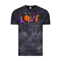 Cloud Black for the love of the game basketball Vintage Tee - Zillion Design Studio