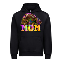Black football mom Urban Hoodie - LillyAllenDesigns