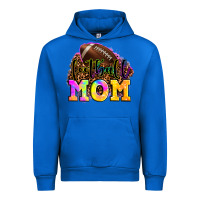 Cobalt football mom Urban Hoodie - LillyAllenDesigns