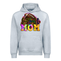 Heather Grey football mom Urban Hoodie - LillyAllenDesigns