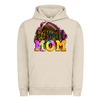 Pigment French Oak football mom Urban Hoodie - LillyAllenDesigns