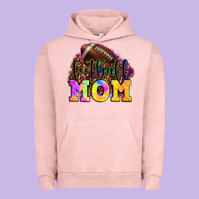 Football Mom Urban Hoodie Designed By Lillyallendesigns