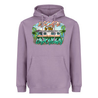 Lavender escape to the unknown Heavyweight Hoodie - NancyCooperArtShop