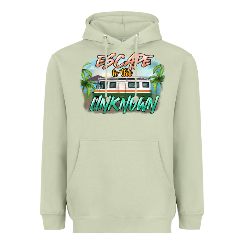 Escape To The Unknown Heavyweight Hoodie by NancyCooperArtShop | Teevron