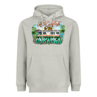 Moon Dust escape to the unknown Heavyweight Hoodie - NancyCooperArtShop