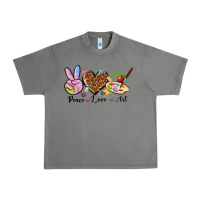 Tornado peace love art Urban Heavy Tee - texasbilliewilder