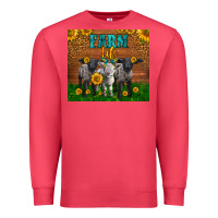 Cardinal Western Baby Sheeps Farm Life Garden Premium Sweatshirt - LillyAllenDesigns