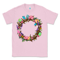 Bubblegum Pink Crown of thorns Easter Day Classic Tee - Neo Western