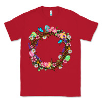 Red Crown of thorns Easter Day Classic Tee - Neo Western