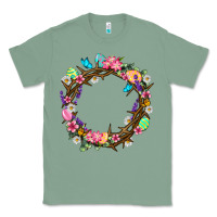 Sage Crown of thorns Easter Day Classic Tee - Neo Western