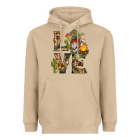 Mushroom love camping gnome Heavyweight Hoodie - BarkalooDesign