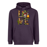 Plum love camping gnome Heavyweight Hoodie - BarkalooDesign