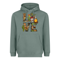 Sage love camping gnome Heavyweight Hoodie - BarkalooDesign