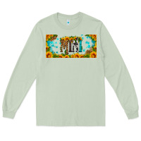 Matcha mini sunflower libbey cup Long Sleeve Tee - HRA Design Shop