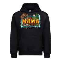 Black mama cowboy western font cactuslove mom Urban Hoodie - LillyAllenDesigns
