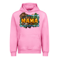 Fuchsia Pink mama cowboy western font cactuslove mom Urban Hoodie - LillyAllenDesigns