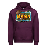 Mauve Wine mama cowboy western font cactuslove mom Urban Hoodie - LillyAllenDesigns