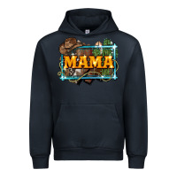 Navy mama cowboy western font cactuslove mom Urban Hoodie - LillyAllenDesigns