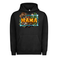 Pigment Black mama cowboy western font cactuslove mom Urban Hoodie - LillyAllenDesigns